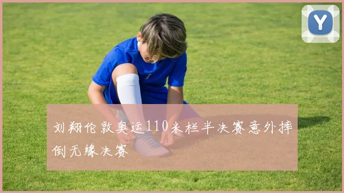 刘翔伦敦奥运110米栏半决赛意外摔倒无缘决赛